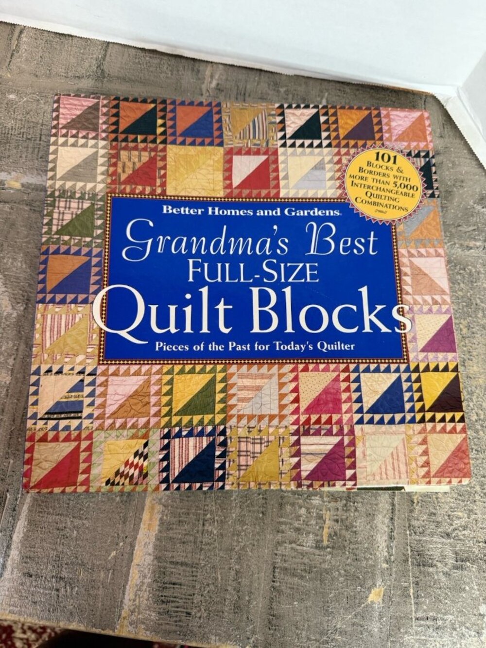 Grandmas Best Full-Size Quilt Blocks - Spiral-bound - GOOD